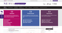 Desktop Screenshot of neoma-bs.com